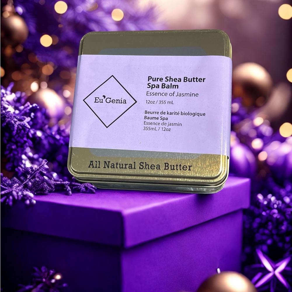 Eu’Genia Essence of Jasmine Pure Shea Butter Spa Balm ✨ 12oz - Picture 8 of 8